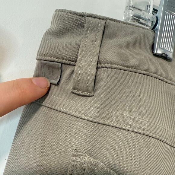 Lululemon Men's ABC Pant Skinny Dress Office Commuter Workwear Carbon Dust 34 - Picture 8 of 11